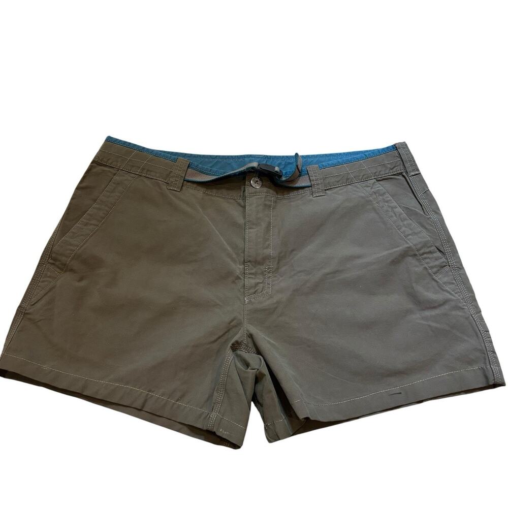 The North Face Men's Size 38 Class V Belted Shorts Olive Green 5" Inseam NWOT*